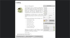 Desktop Screenshot of mortgageonehomeloans.com